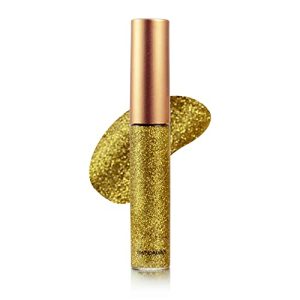 Liquid Glitter Eyeshadow,Liquid Glitter Eyeliner Metallic Glitter Shimmer Eye Looks Waterproof Long Lasting Quick-Drying Sparkling Eye Shadow (02)