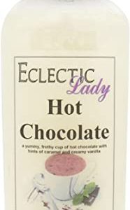Eclectic Lady Liquid Pearl Body Wash - Hot Chocolate Scent 3-in-1 Use For Bubble Bath, Hand Soap & Body Wash, Phthalate-Free Hot Chocolate Fragrance, Handcrafted in USA (8 oz)