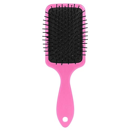 Hot Pink Air Cushion Comb, Paddle Brush, Combs for Women Curly Hair, Travel Hair Brush - Image 2
