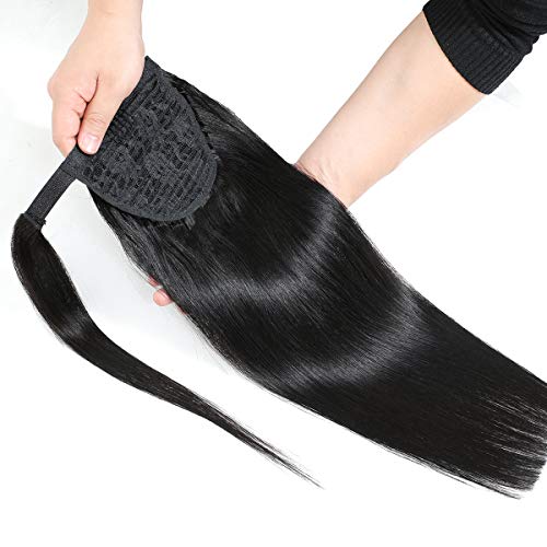 Human Hair Clip-On Ponytail Extension - Image 7