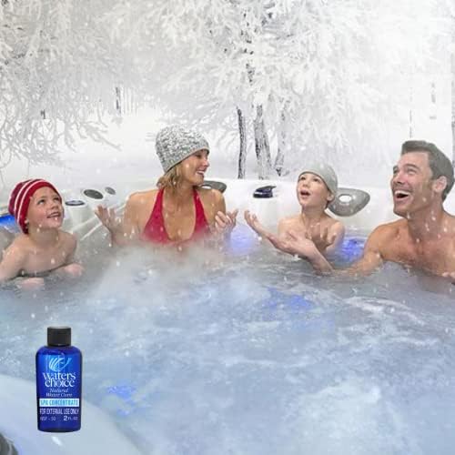 Waters Choice 2 oz. Enzyme Concentrate-6 Month Supply, All-Natural Spa Water Care, Hot Tub Cleaner, Premium Water Care Treatment, No Harsh Spa Hot Tub Chemicals, Gentle on Eyes, Hair and Skin - Image 7