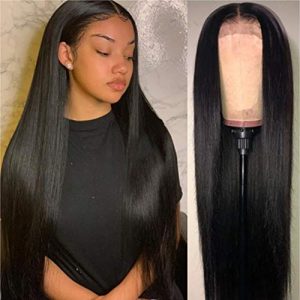 Nuna 100% Human Hair Wig for Natural Look and Comfort, Medium Length