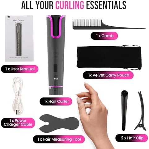 1-inch Heated Curling Brush for Effortless Styling and Smooth Waves - Image 7