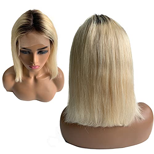 Pink Ombre Human Hair Wig with Adjustable Cap Size Natural Look - Image 4