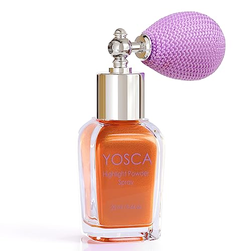 20ML Red Glitter Shimmer Highlighter Powder Spray Makeup for Face Hair Nails