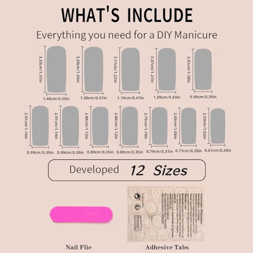 24Pcs Pink Coffin Nails Kitty Press on Nails Long Fake Nails with 3D Kawaii Kitty Heart Nail Charms Design Nail Gems Diamond Pink Acrylic Nails Supply Full Cover False Nails Stick on Nails for Women - Image 6