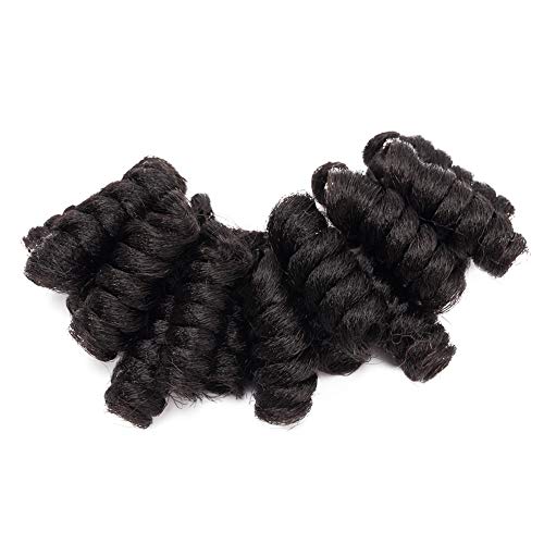 14 Inch Remy Human Hair Weave Spiral Curl Natural Look and Feel - Image 6