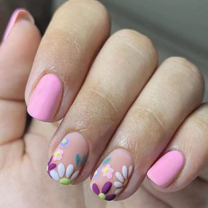 Pink French Acrylic Nail Design Kit for Chic and Sophisticated Nail Art