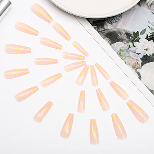Loki-Inspired Acrylic Nail Design Set for Stylish Nail Art Enthusiasts - Image 2