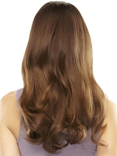 18" easiVolume Clip In Extension 1 Piece Color 130/31 Chili Pepper - Easihair Hairpieces Human Hair 1 Piece Volumizer Heat Friendly Womens Long Natural Blending Base Bundle MaxWigs Hairloss Booklet - Image 4