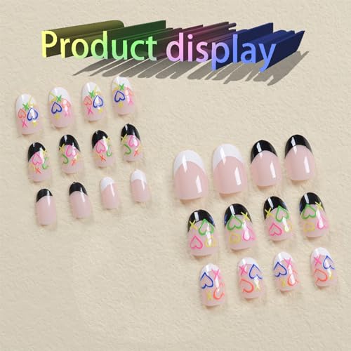 Monochrome Acrylic Nail Art Kit for Elegant and Chic Designs - Image 5