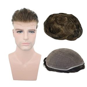 Authentic Human Hair Men?s Wig