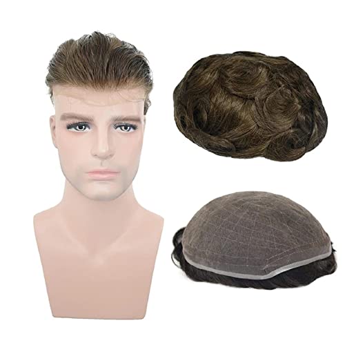 Authentic Human Hair Men?s Wig