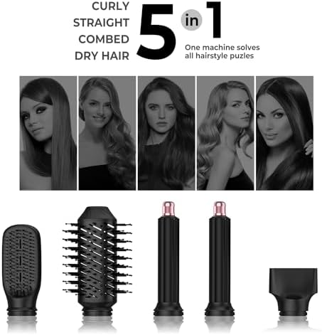 1200W Professional Hair Dryer Brush for Fast Drying and Salon Styling - Image 3
