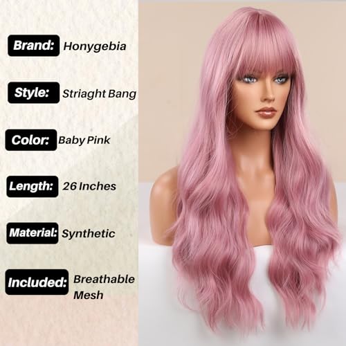 Pink Human Hair Wig - Image 3