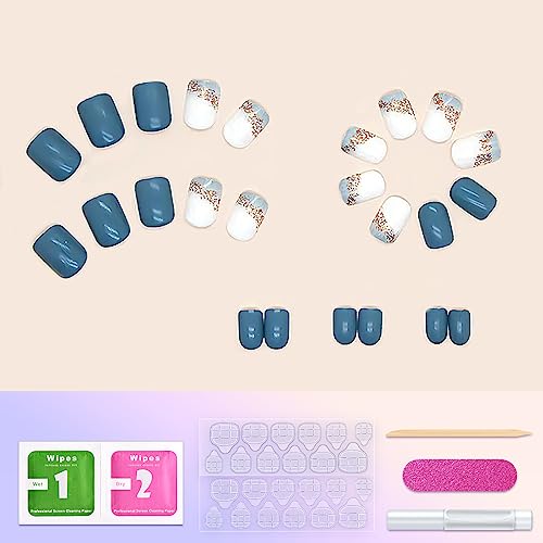 Chic Short Acrylic Nail Designs - Image 2