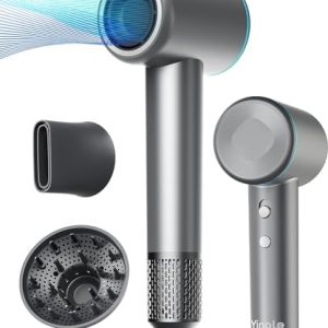 Ionic Hair Dryer 110000 RPM Motor Low Noise Magnetic Nozzle