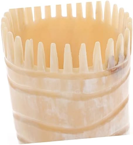 Massage Comb Scalp Massager Hair Comb Cleaning Brush Scrubber Brush Horn Comb Massage Hair Comb Mustache Comb Hair Growth Massager Shun Horn Consumption Man Horns - Image 6