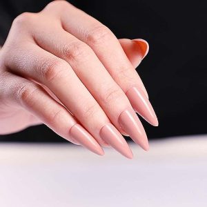 Short Stiletto Acrylic Nails