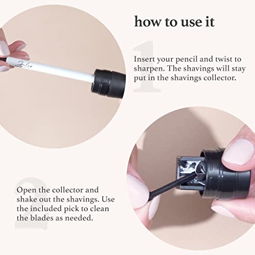 Julep When Pencil Met Gel Sharpenable Multi-Use Longwear Eyeliner Pencil - Amethyst Matte - Transfer-Proof - High Performance Liner - Image 6