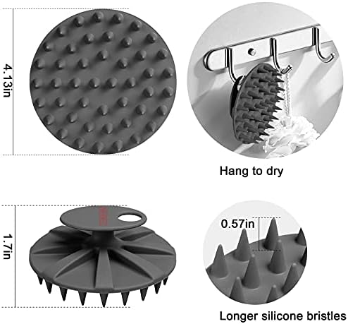 INNERNEED Scalp Massager Brush for Hair Growth and Dandruff Relief Ergonomic Design - Image 4