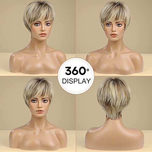 Upart Human Hair Wig for Women, Natural Look, Soft, Comfortable, Adjustable Size - Image 9