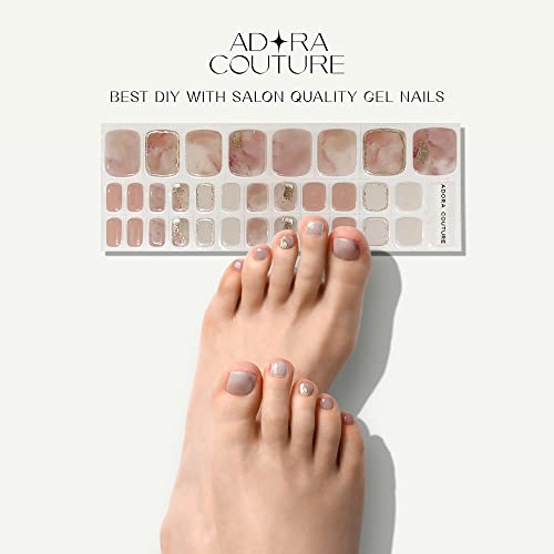 Gel marble nails: trendy and stylish design. - Image 2