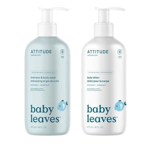 Gentle Organic Baby Shampoo and Body Wash 8 oz for Sensitive Skin