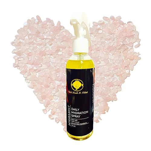 Vital Roots & Petals - HydraMist Daily Hydration Spray, hair spray, rose water hair spray, hair follicle strengthening, shiny hair product, hair texture improvement, antioxidant hair care - Image 3