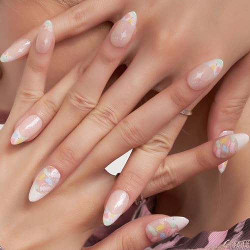 Snake Print Acrylic Nails Design - Image 6