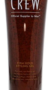 Men's Crew Strong Hold Hair Gel, 5 oz Capacity, All-Day Style