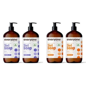 16 oz 3-in-1 Shampoo and Shower Gel for Hair and Body Bottle