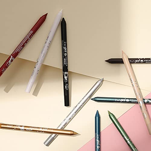 Magnetic Eyeliner Black Quick-drying Silver Eyeliner Pen Waterproof Sweat Proof Long Lasting Non Smudging Eye Liner 5ML No Tug Gel Liner, One Size - Image 6
