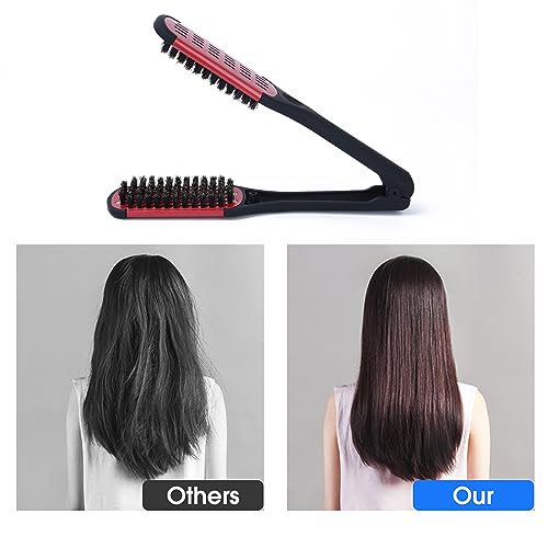Ergonomic Hair Styling Brush for Effortless Styling with Easy Grip - Image 4