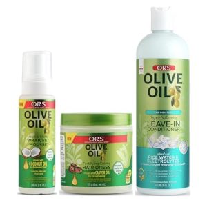 ORS Olive Oil Hair Shine and Strengthen Set for Healthy, Shiny Hair 2 Pack