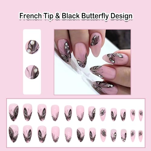 French Gel Acrylic Nails: Shorter Version - Image 2