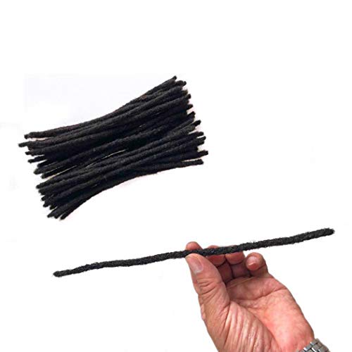 18 Inch 100% Remy Human Hair Sisterlocks Extensions Natural Appearance - Image 5