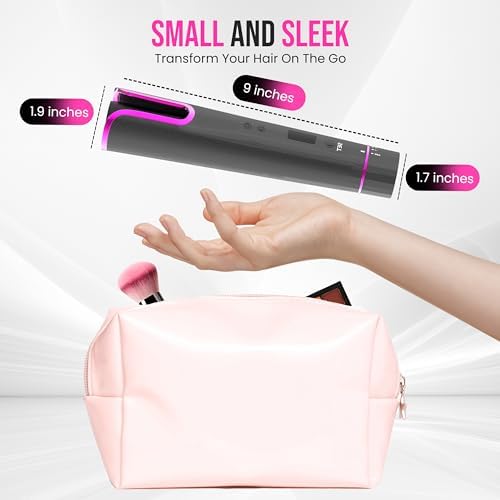 1-inch Heated Curling Brush for Effortless Styling and Smooth Waves - Image 3