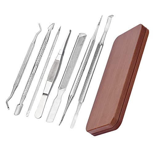 Nail Clippers Cleaning Kit with Alcohol Cotton Balls and Soft Cloth 3 Piece Set