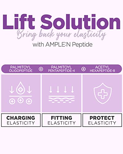 AMPLE:N Peptide Shot Serum - Anti-Aging Face Serum with Peptide Threads to Minimize Wrinkles and Improve Firmness - Peptide Serum to Lift Sagging Skin - Visibly Plump, 1.01 fl. Oz - Image 4