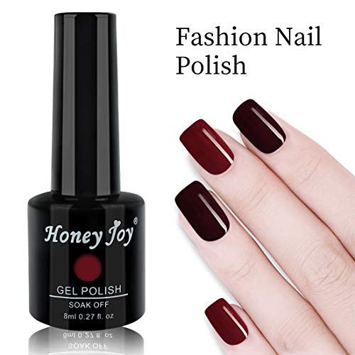 At-Home Quick Gel Nail Polish Kit with 6 Colors, 10ml Each Bottle - Image 8