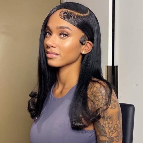 Long Human Hair Wig - Natural, Long Length Wig
