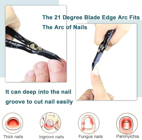 Extended Reach Nail Clippers Comfortable Grip for Easy Grooming Durable Design - Image 3