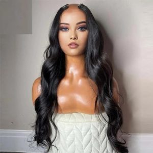 14-Inch Remy Human Hair Wig for Women Soft Durable Natural Look