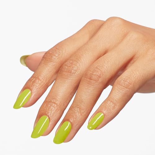 OPI Infinite Shine Long-Wear Warm Crème Finish Opaque Green Nail Polish, Up to 11 days of wear & Gel-Like Shine, Spring '24, Your Way Collection, Get in Lime, 0.5 fl oz - Image 3