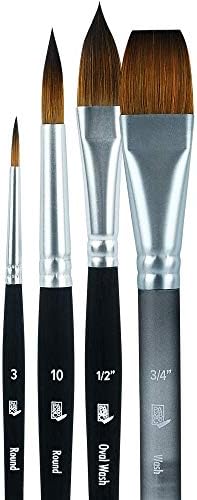 1 Inch Precision Sable Brush for Quality Painting Artwork, Artist Grade - Image 3
