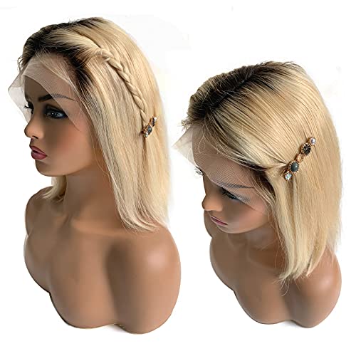 Pink Ombre Human Hair Wig with Adjustable Cap Size Natural Look - Image 5