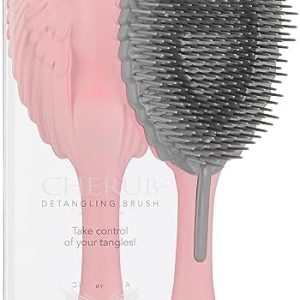 Brush designed for ethnic hair, gentle and effective.