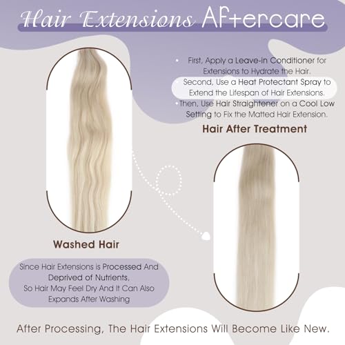 Premium Quality Elite Human Hair Extensions for Thick Luxurious Styles 20 Inch - Image 5