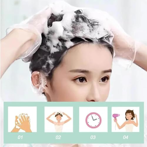 Tikieta Hair Dye, Tikieta Plant Hair Dye Shampoo, Plant Bubble Hair Dye Shampoo,Plant Extract Bubble Hair Color Shampoo, Natural Plant Hair Dye And Hair Care 2 In 1 (Chestnut Brown) - Image 3